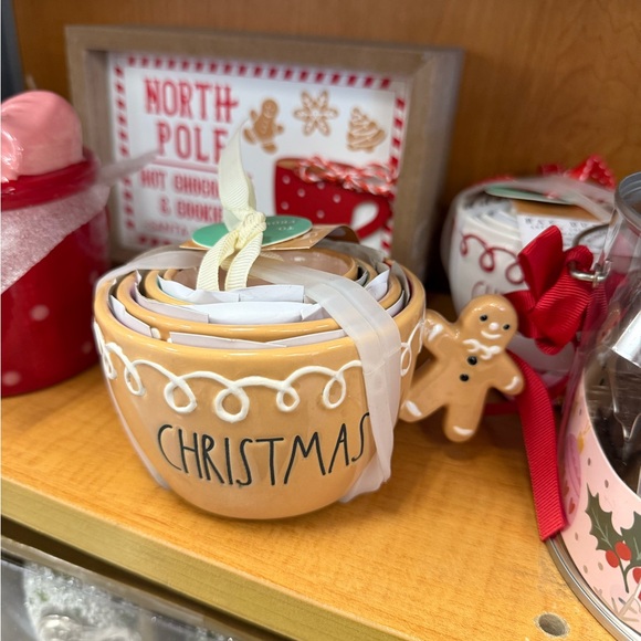 Rae Dunn Other - Rae Dunn Christmas Gingerbread Measuring Cups New